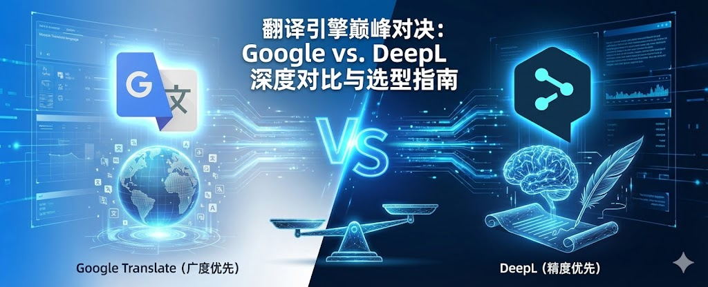 谷歌翻译和deepl翻译接口哪个更好？